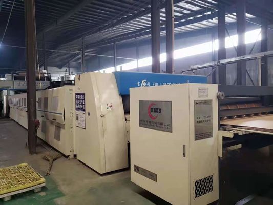 Heavy Duty Drive 440v 30mt Double Facer Corrugated Machine Double