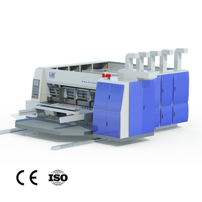 Oem 2300mm Flexo Printing Slotting Die Cutting Machine Otomatis