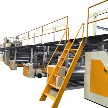 Disesuaikan 3 Ply Pabrik Kotak Bergelombang Otomatis Untuk Industri Makanan
